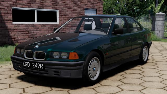 BMW E36 Revamp для BeamNG Drive