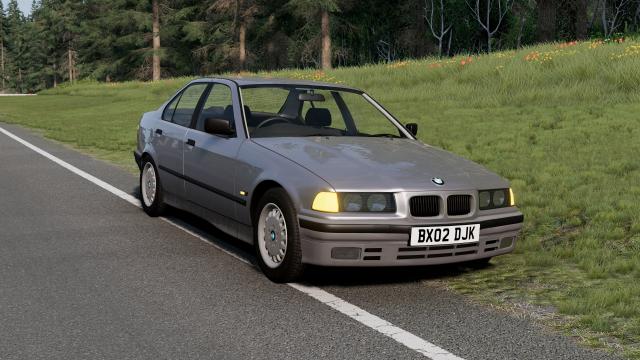 BMW E36 Revamp для BeamNG Drive