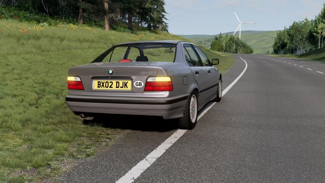 BMW E36 Revamp для BeamNG Drive