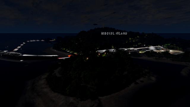 Quadoval Island Super Speedway for BeamNG Drive