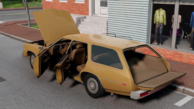 Bruckell Moonhawk Sedan and Wagon for BeamNG Drive