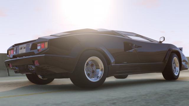 Lamborghini Countach (Revamp) для BeamNG Drive