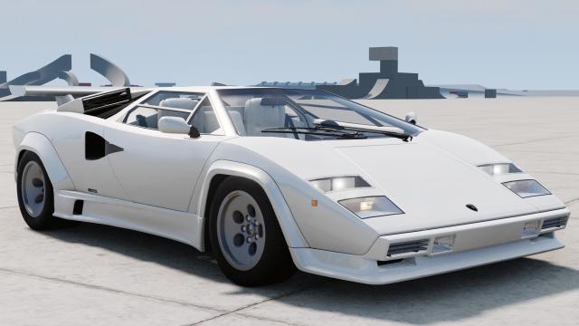 Lamborghini Countach (Revamp) для BeamNG Drive