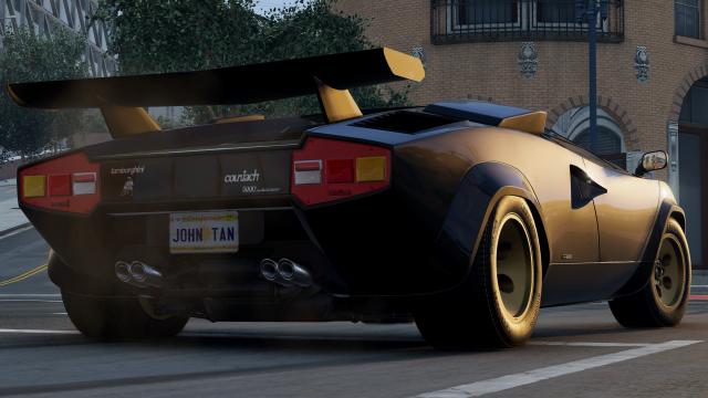 Lamborghini Countach (Revamp) для BeamNG Drive