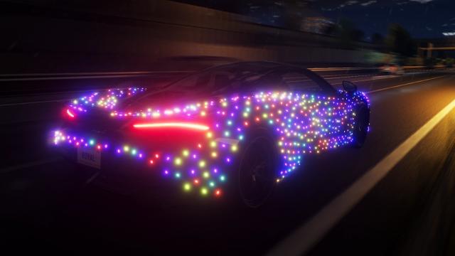 2017 Mclaren 720S (Christmas lights!) для BeamNG Drive