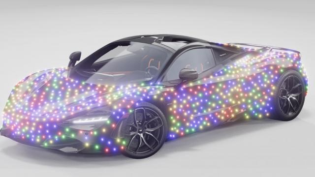 2017 Mclaren 720S (Christmas lights!) для BeamNG Drive