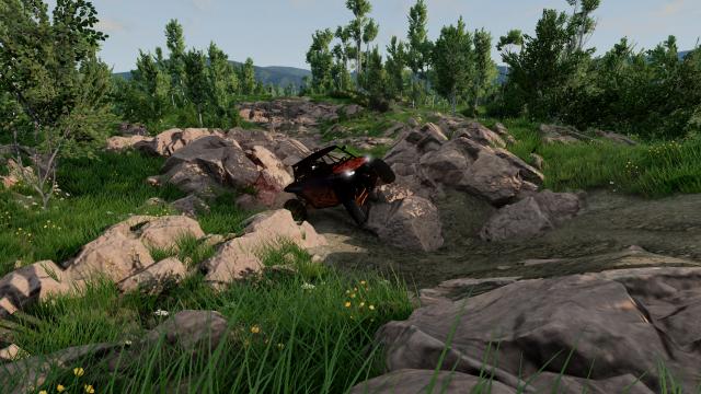 Huramdown Off Road Park & Ultra 4 for BeamNG Drive