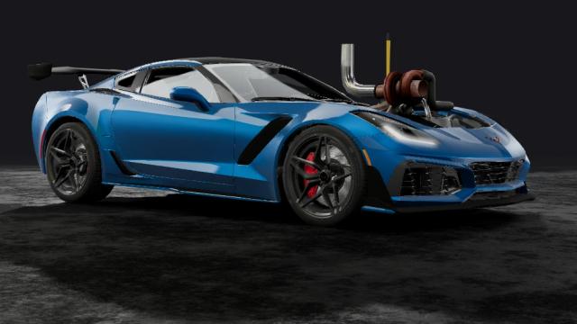 Chevrolet Corvette C7 [Engine Swaps] для BeamNG Drive