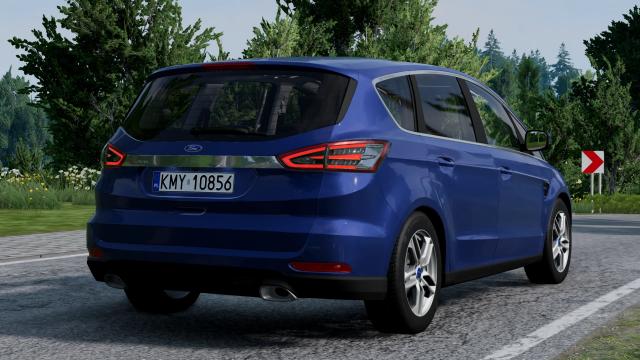 Ford S-MAX (2015-2019) for BeamNG Drive