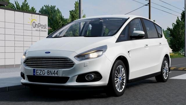 Ford S-MAX (2015-2019) for BeamNG Drive