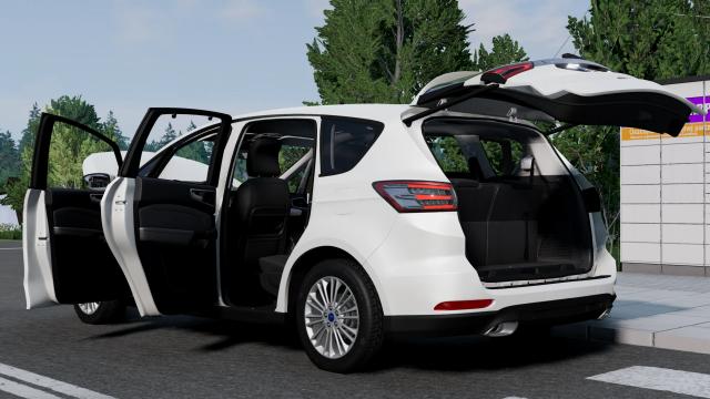 Ford S-MAX (2015-2019) for BeamNG Drive