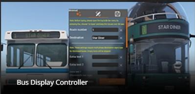 Bus Display Controller for BeamNG Drive