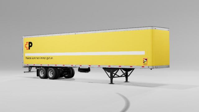 Swiss Post Skin for BeamNG Drive