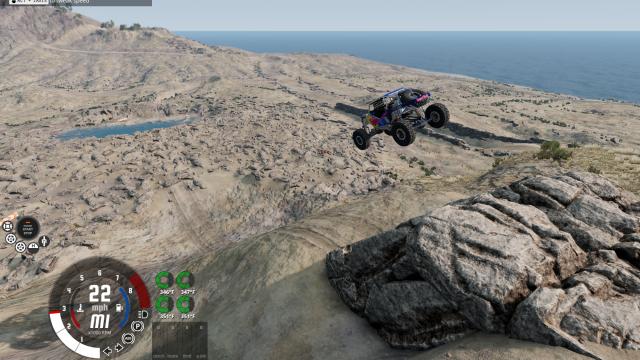 WhiteGuy's First Track для BeamNG Drive