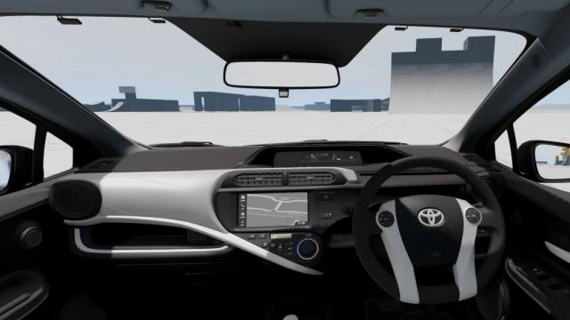 Toyota Aqua P10 для BeamNG Drive