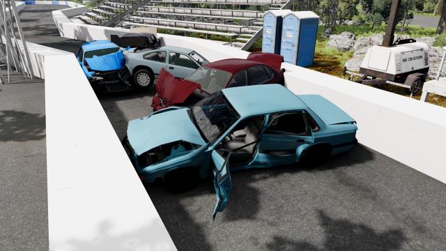 Destruction Derby 1995 для BeamNG Drive