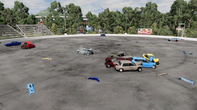 Destruction Derby 1995 для BeamNG Drive