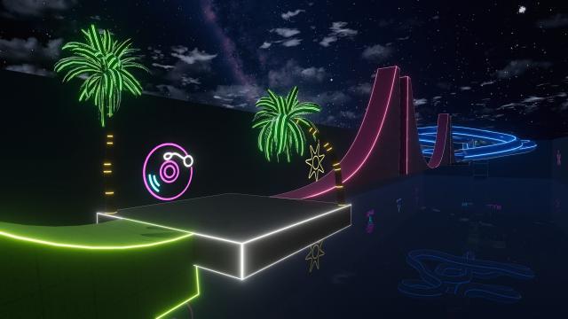 Neon Parkour for BeamNG Drive