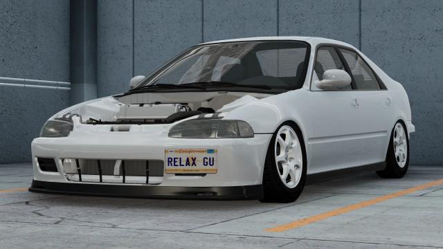 Honda Civic (EJ/EG) для BeamNG Drive