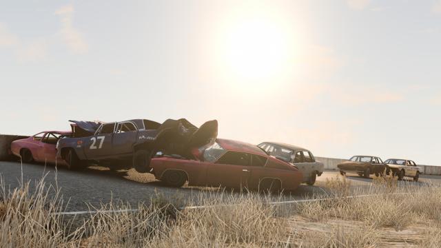 Panorama Ranch для BeamNG Drive