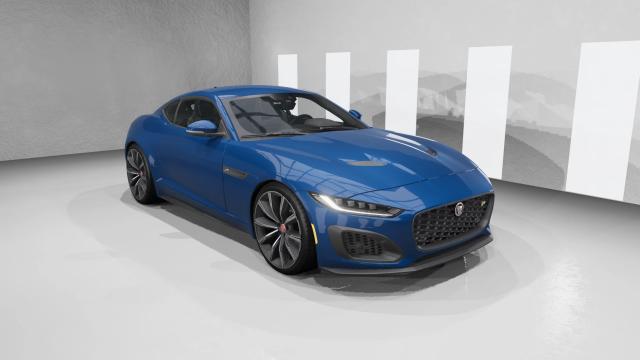 Jaguar F-Type 2020 Coupe+Cabrio для BeamNG Drive