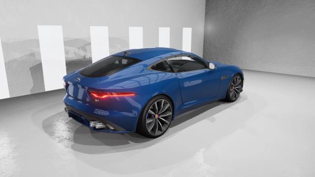 Jaguar F-Type 2020 Coupe+Cabrio для BeamNG Drive