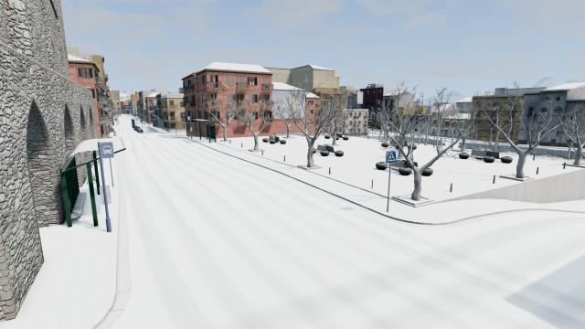 Italy snowy