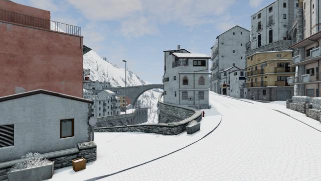 Italy snowy for BeamNG Drive
