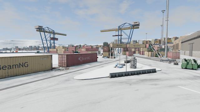 Italy snowy for BeamNG Drive
