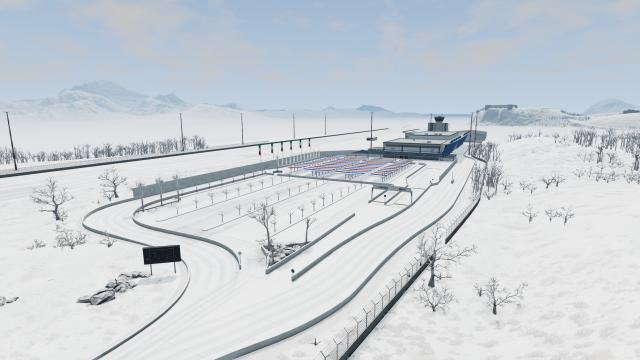 Italy snowy for BeamNG Drive