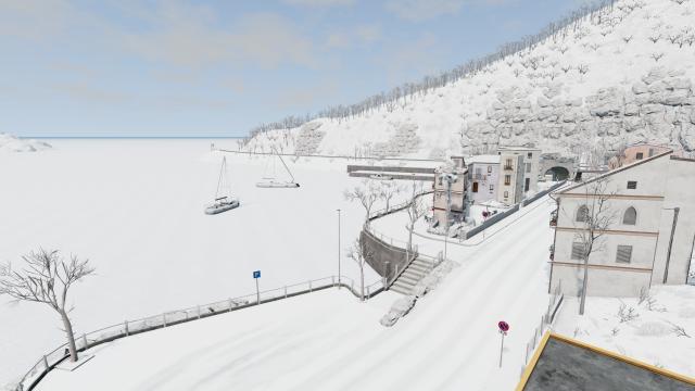 Italy snowy for BeamNG Drive