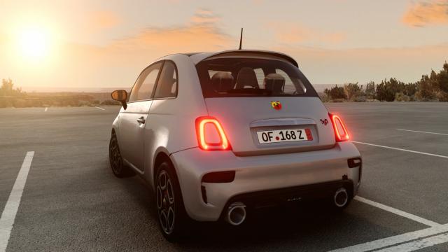 Fiat 500 Abarth 595 (2015-2024) для BeamNG Drive