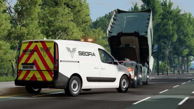 Segra Assistance Skin for Gavril Scout for BeamNG Drive