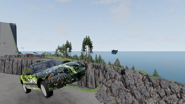 SoapBox Crash Course Mountain для BeamNG Drive
