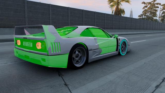 Ferrari F40 для BeamNG Drive