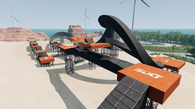 SIXT Island для BeamNG Drive