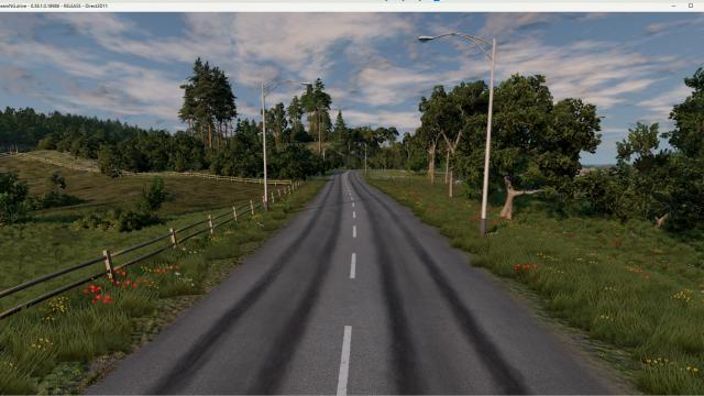 UKred (drift map) for BeamNG Drive