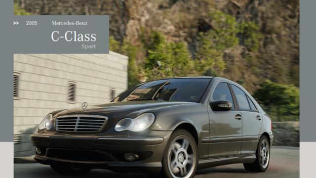 Mercedes-Benz C-Class W203 for BeamNG Drive