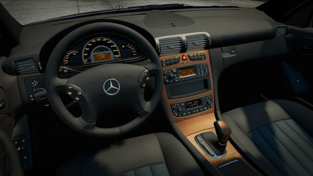 Mercedes-Benz C-Class W203 для BeamNG Drive