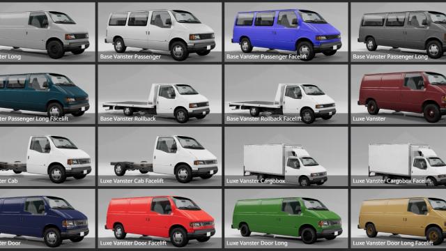 1990-2011 Gavril Mule (European Gavril H-Series) for BeamNG Drive