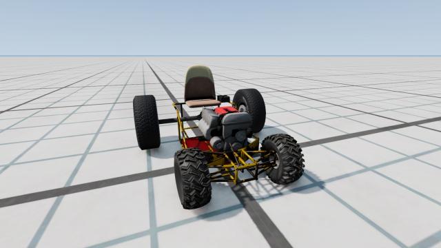 Backyard Kart для BeamNG Drive