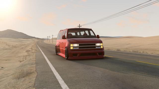 Type-F Widebody Gavril H-Series for BeamNG Drive