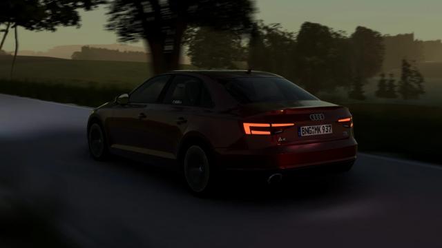 Audi A4 B9 для BeamNG Drive