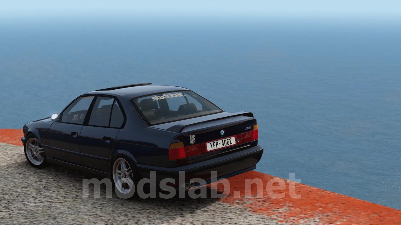 Скачать BMW E34 для BeamNG Drive