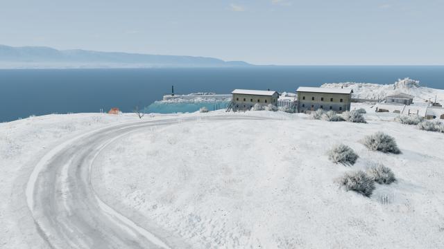 Small Island Snowy for BeamNG Drive