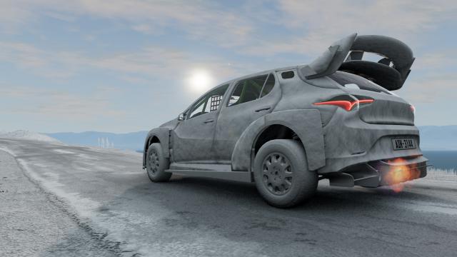 Small Island Snowy for BeamNG Drive
