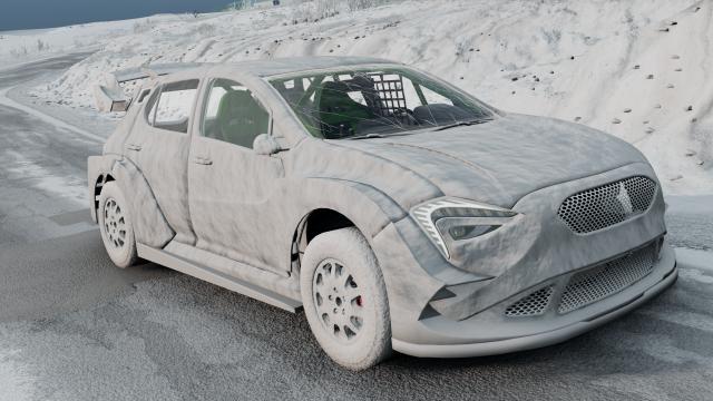 Small Island Snowy for BeamNG Drive
