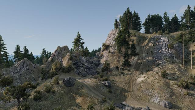 REKT Desert Island Off Road for BeamNG Drive