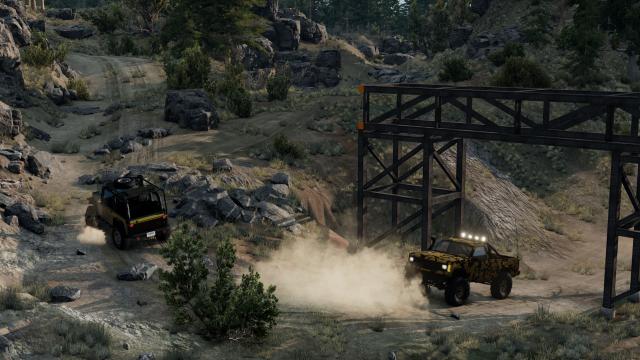 REKT Desert Island Off Road for BeamNG Drive
