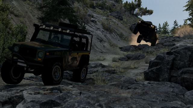 REKT Desert Island Off Road for BeamNG Drive